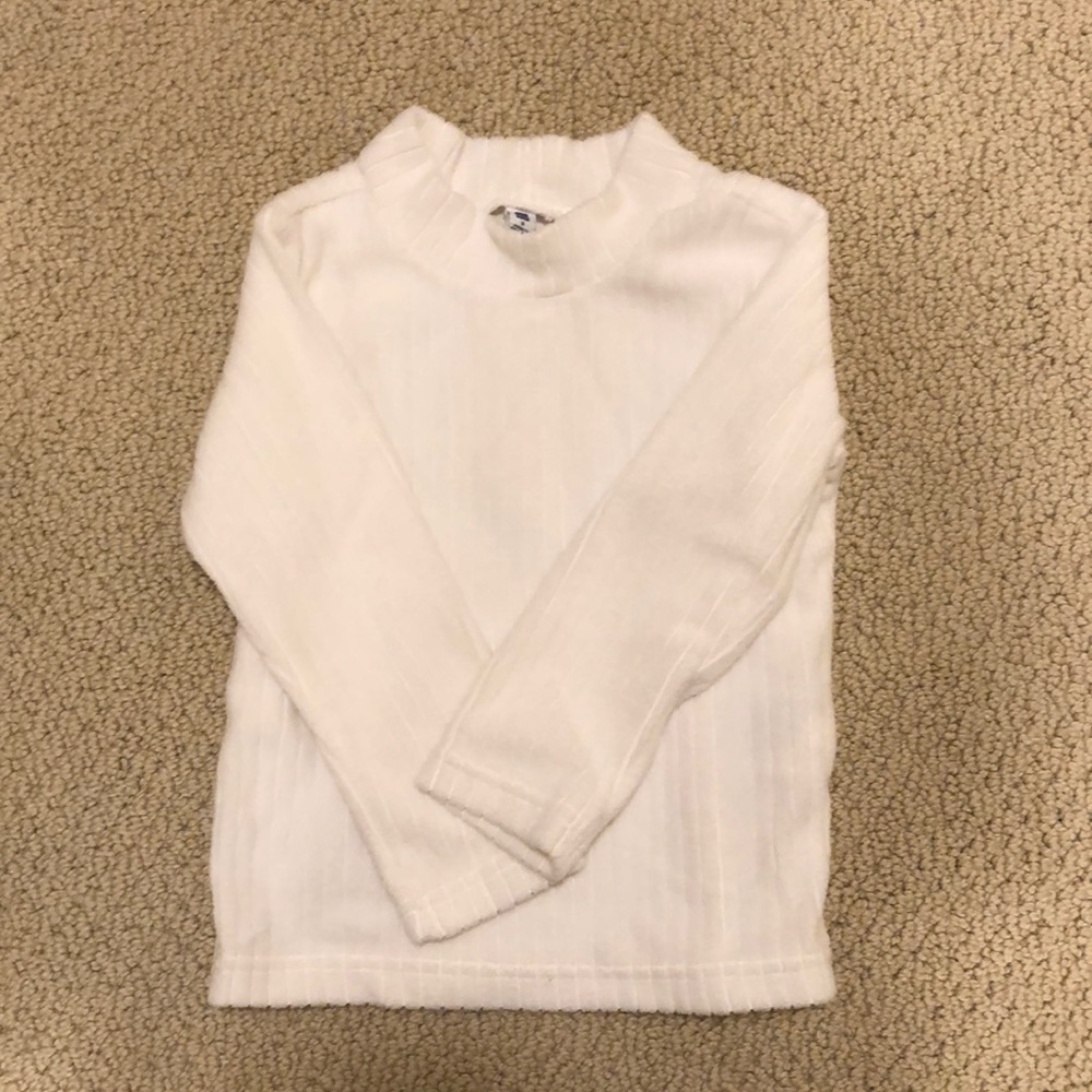 Uniqlo kids mock turtle neck